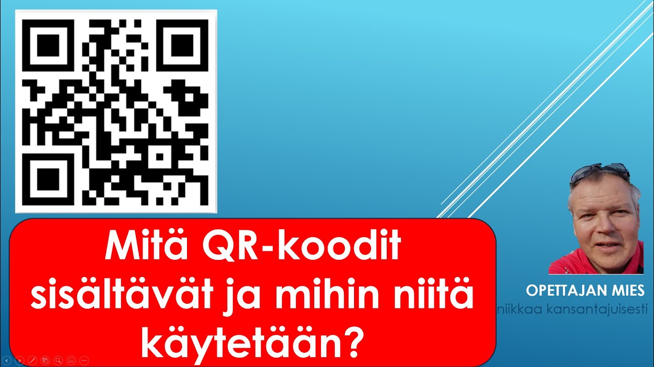 Mitä QR-koodit sisältävät ja mihin niitä käytetään?