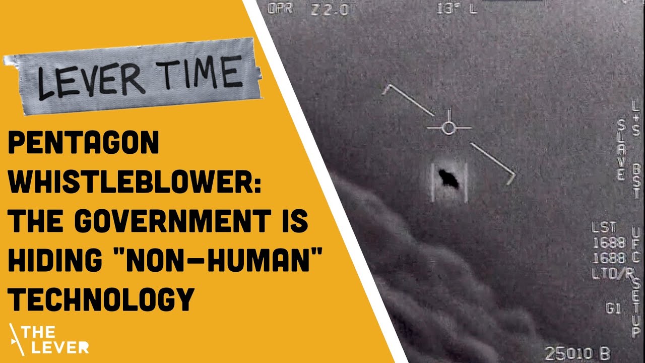 Pentagon Whistleblower: Government Is Hiding &ldquo;Non-Human&rdquo; Technology | Lever Time Pod FULL EPISODE
