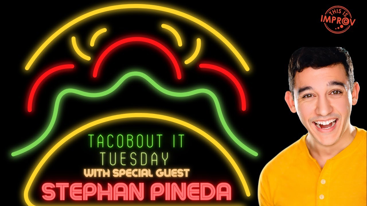 Stephan Pineda Talks Improvisation and The Arts | Tacobout It Tuesday | This Is Improv