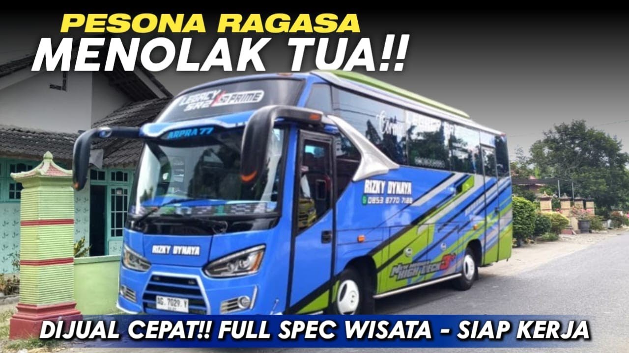 SIAP KERJA SPEC WISATA‼️ BUS RAGASA 135PS DIJUAL BODY ISTIMEWIRR BANGET