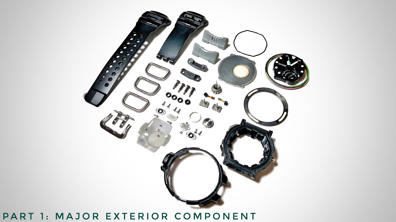 Что внутри часов GULFMASTER G-Shock серии GWN-Q1000 с четырьмя датчиками | Часть 1: Внешний вид
