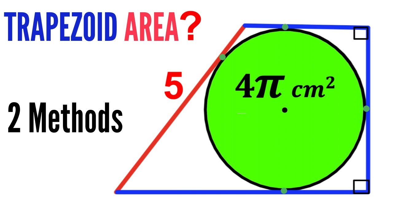 Can you find area of the Trapezoid? | (Trapezium) | #math #maths | #geometry