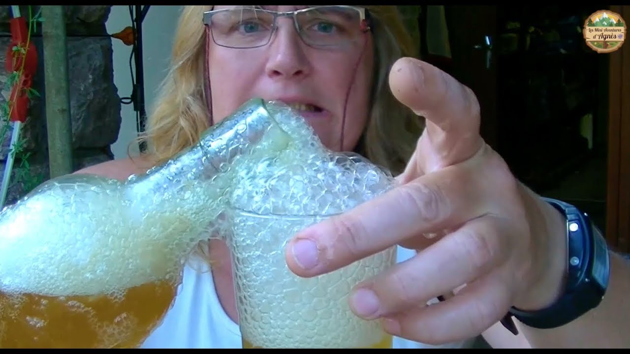 Champagne des fées 🥂 (recette et...EXPLOSION! 💥 💦 🤣 )