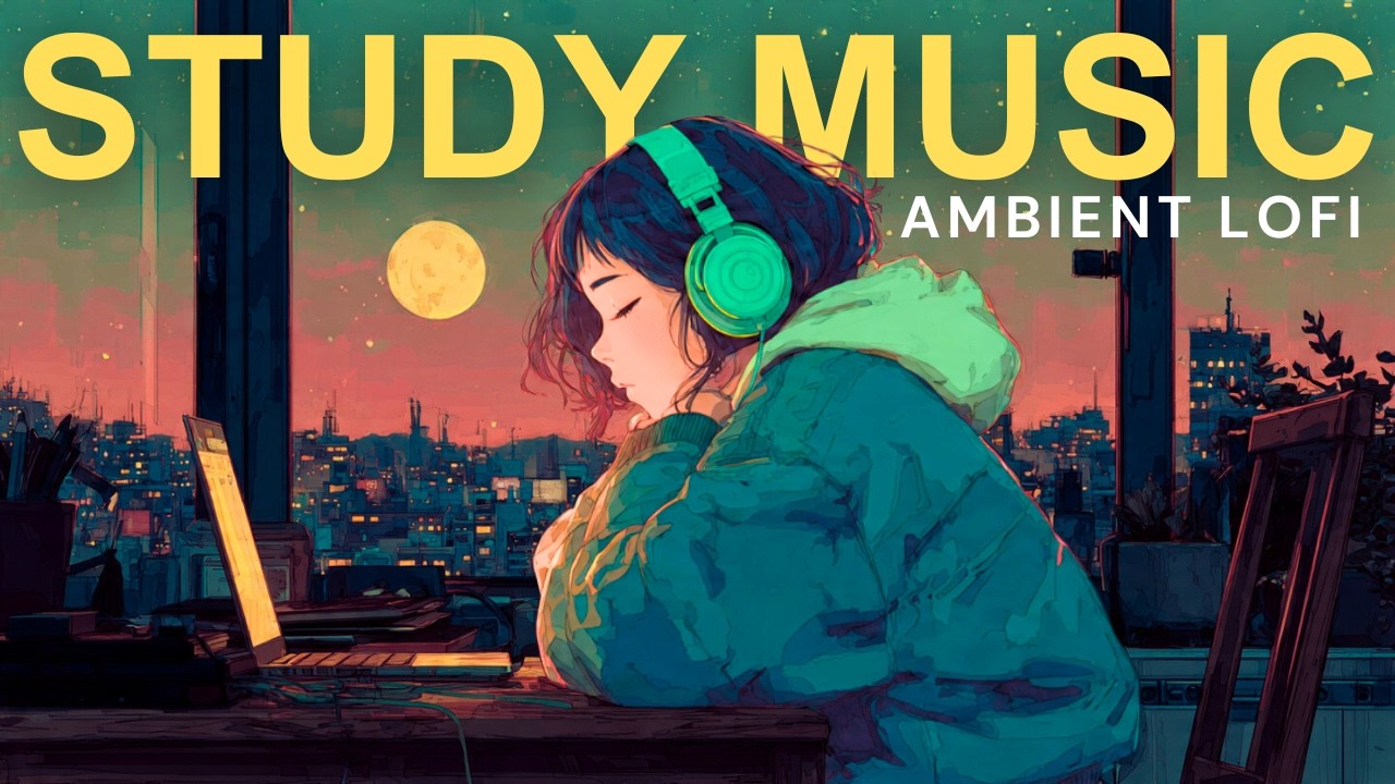 Chill Study 📚 Peaceful Beats for Deep Focus 3 Hours