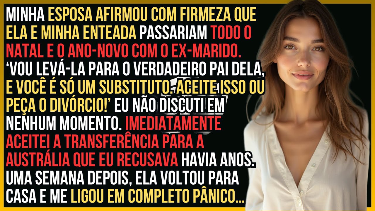 Esposa Disse Que O Ex Dela Merecia O Natal Com Eles. Até O Ano Novo, Ela Percebeu Que Tinha Perdido.