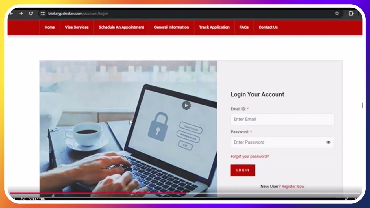 Italy BLS Appointment  |  How to book appointment BLS Italy