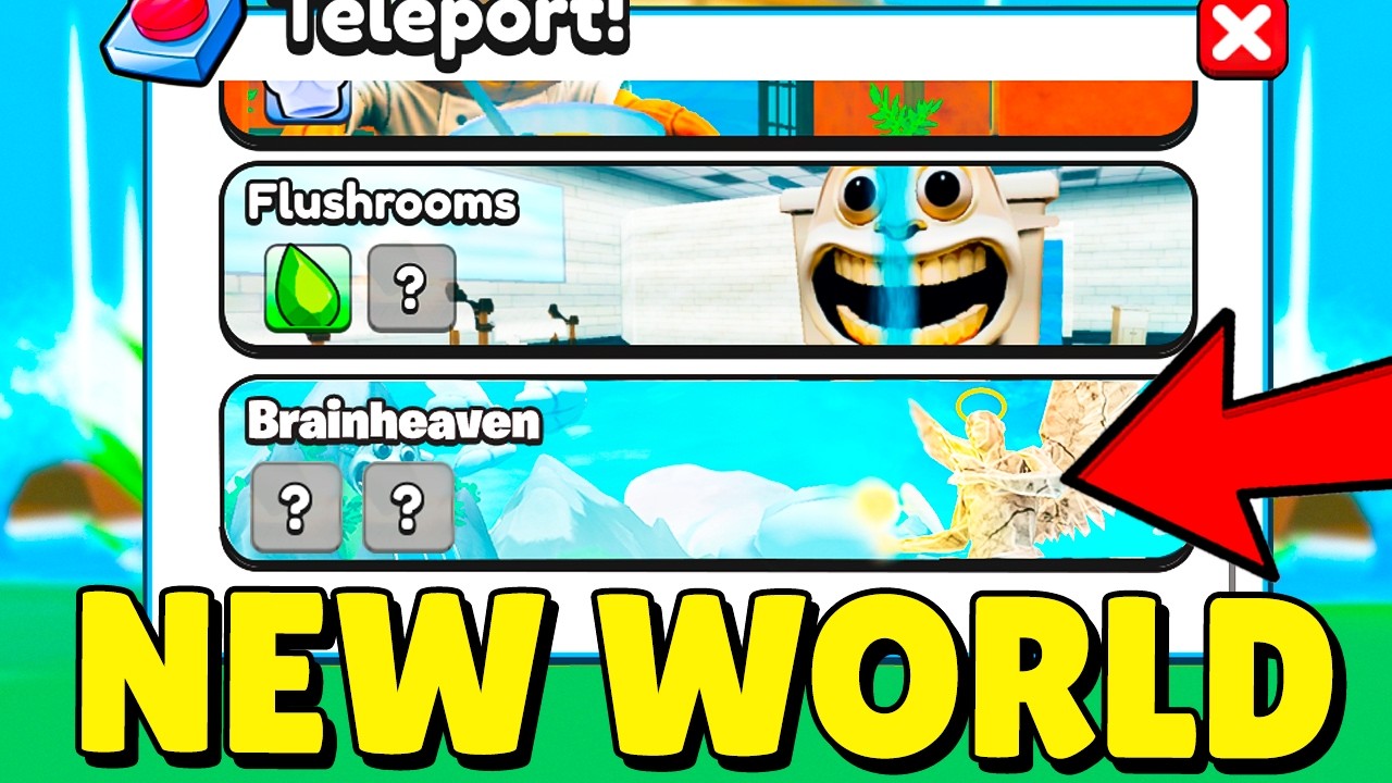 New World BRAINHEAVEN LEAKED in Brainrot Evolution! (roblox)