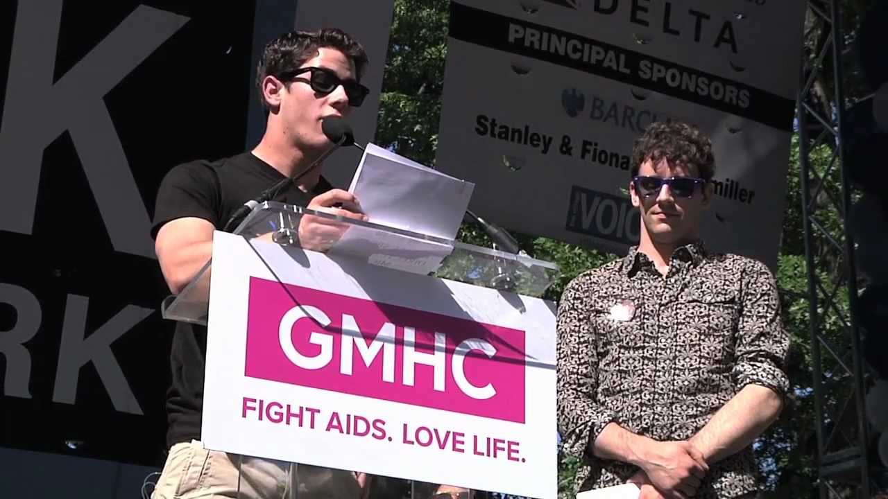 AIDS Walk NY 2012 - Nick Jonas & Michael Urie