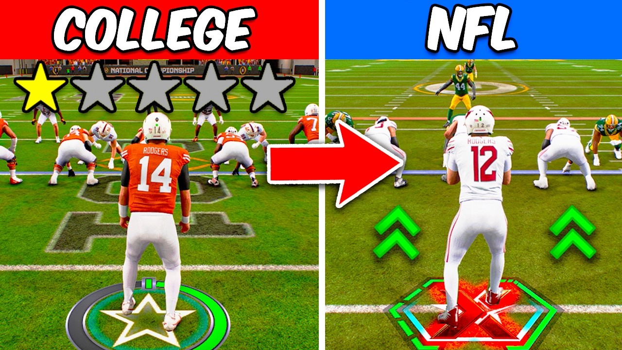 1 Star QB Becomes NFL Superstar - Madden 27 Full Movie