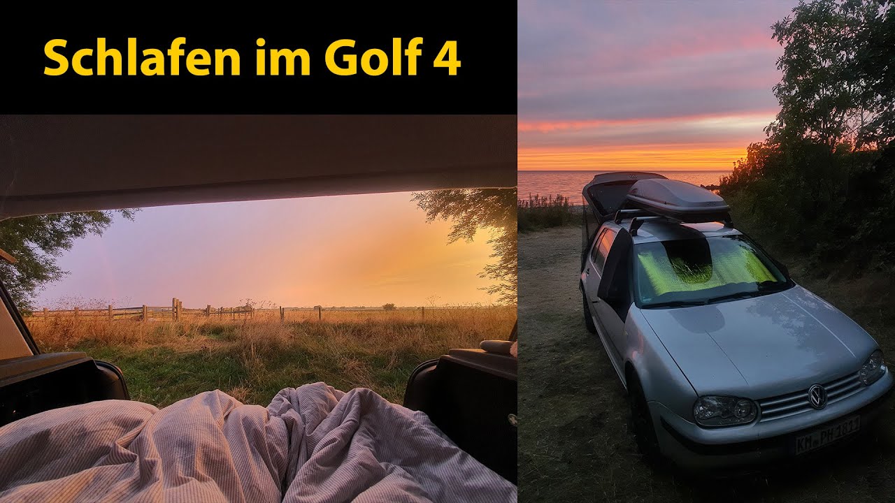 Schlafen und Rückbauen - Campen im Golf 4 | PathTM