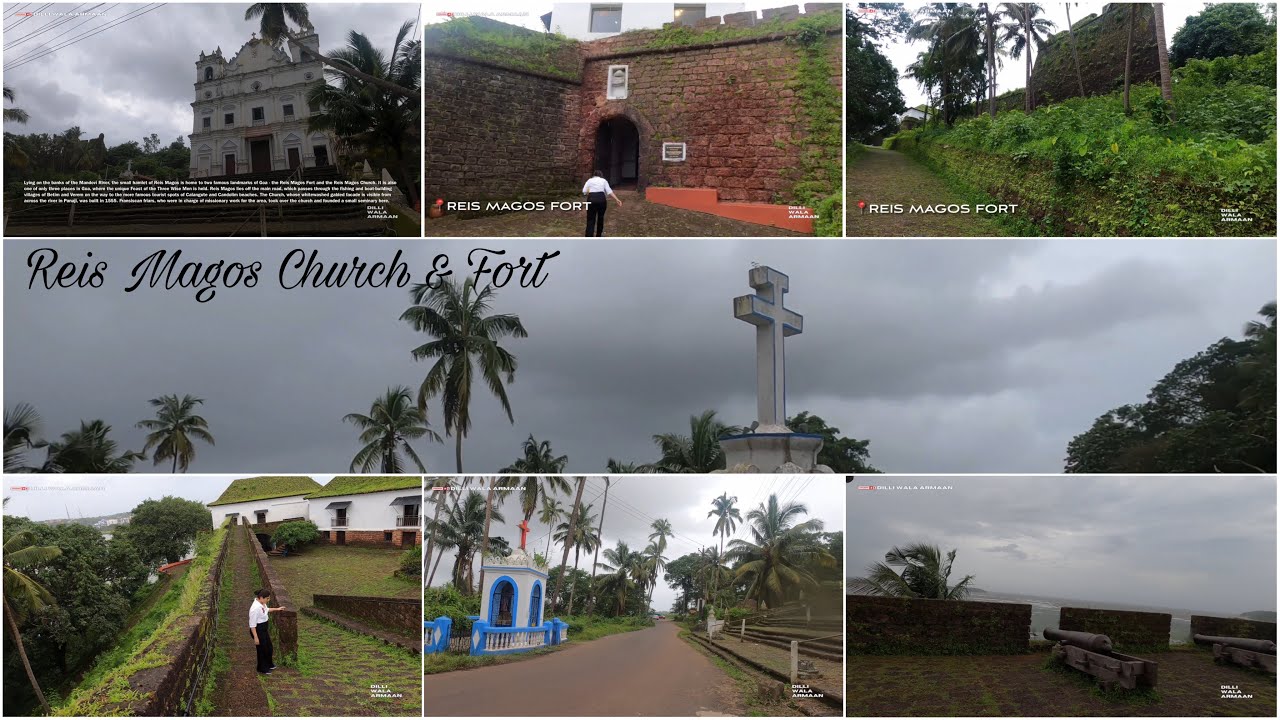 Reis Magos Church & Fort Goa  #dilliwalaarmaan #charm #goa #northgoa #reismagos