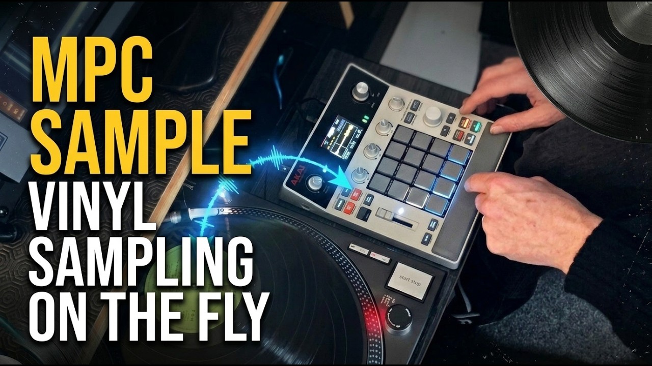 MPC SAMPLE VINYL SAMPLING ON THE FLY 1
