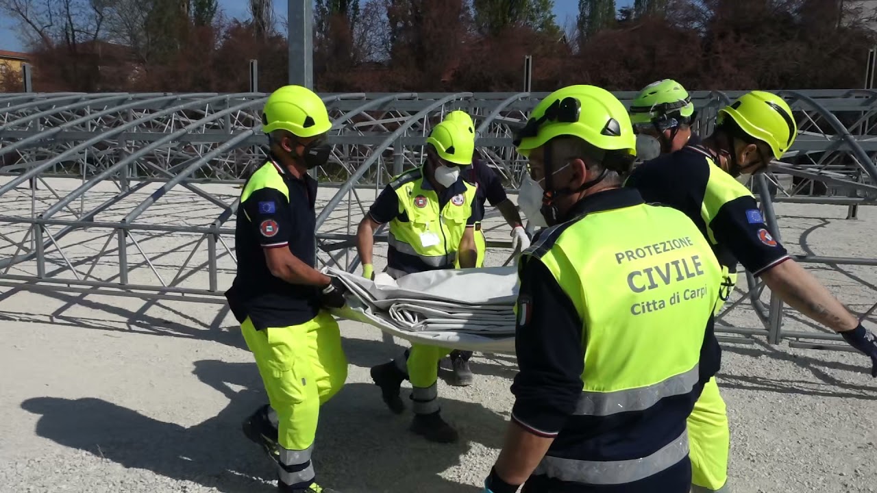 Montaggio Tensostruttura (Carpi 2/4/2021)