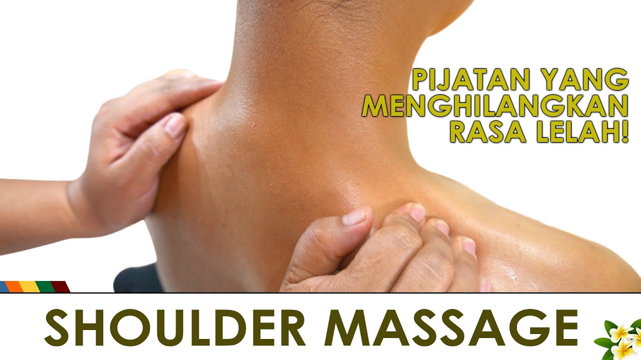 SHOULDER MASSAGE, relieve fatigue & for better posture!!!