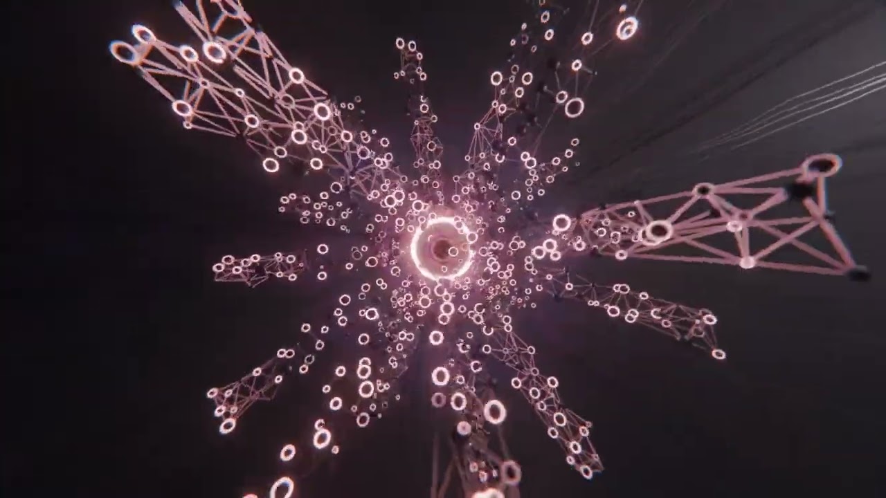 Futuristic Sci-Fi Structure Animation | Blender Geometry Nodes & Procedural Shading