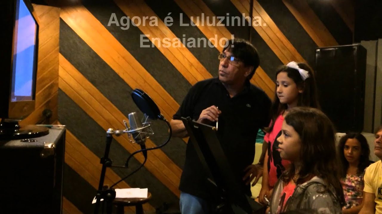 Minha primeira aula de dublagem