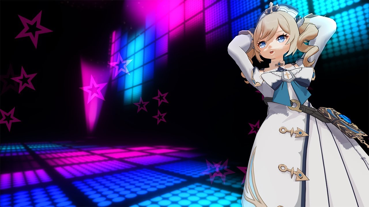 【Genshin Impact MMD】 Barbara - Follow the Leader