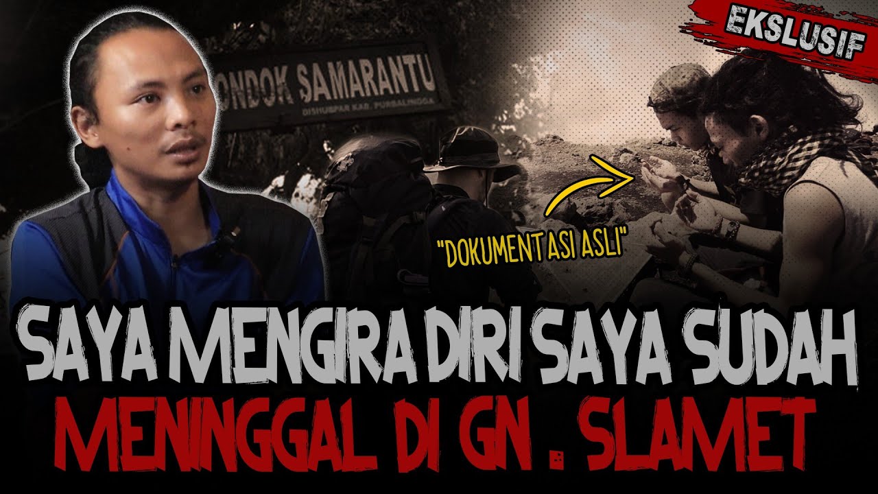 SKIP KALO TAKUT..!! KESAKSIAN 3 PENDAKI TERSERAM DI Gn. SLAMET!! BIKIN MERINDING..