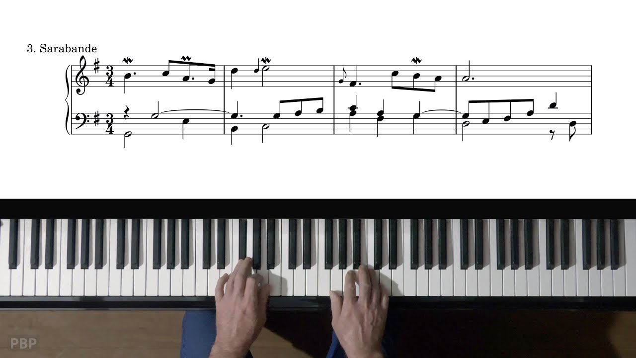 Bach French Suite No.5 