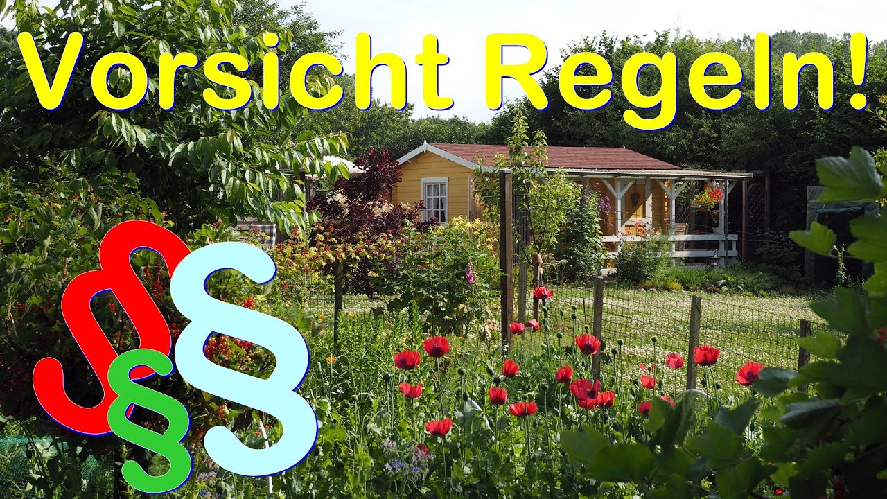 Bevor ihr einen Kleingarten pachtet | Bundeskleingartengesetz