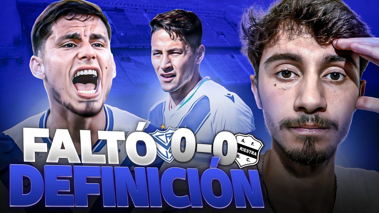 HAY QUE PATEAR AL ARCO | Vélez 0-0 Riestra | Reacción Post Partido | Alan Mercado