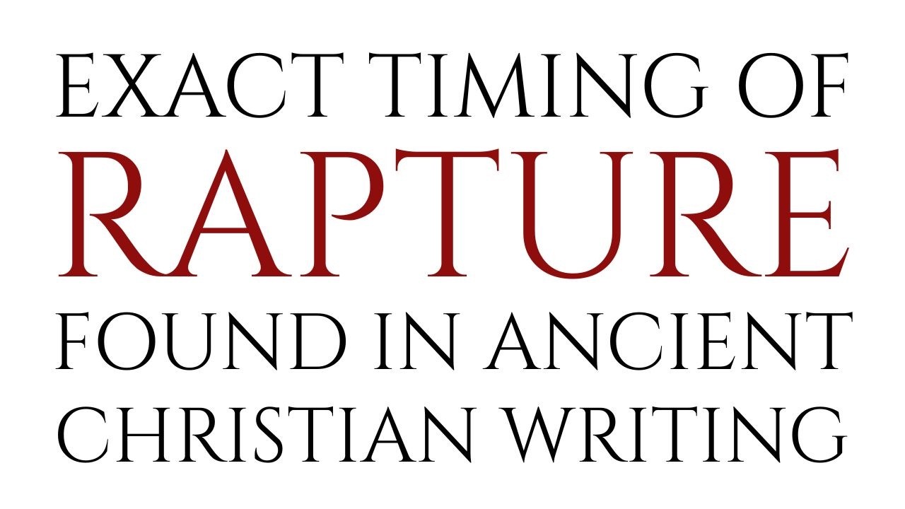RAPTURE TIMING FOUND IN 2ND CENTURY CHRISTIAN WRITING | IRENAEUS AGAINST HERESIES