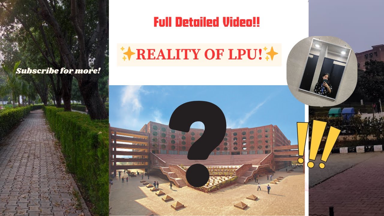 Lovely Professional University. 