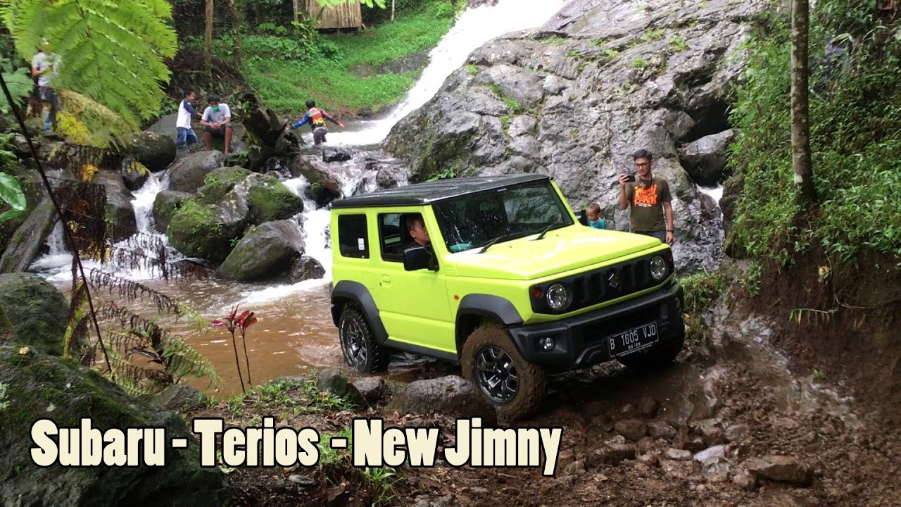 Offroad di Subang Pajero, Terios, Subaru dan New Jimny