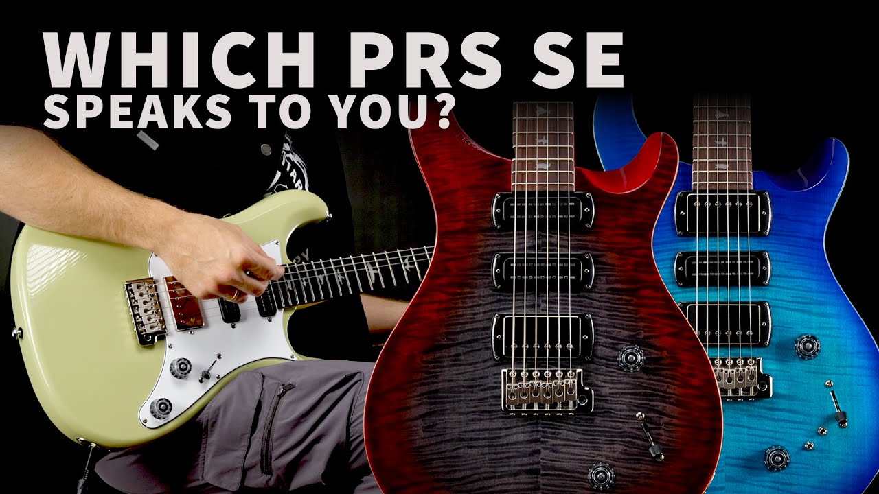 PRS SE Studio, Studio Standard, Special Semi-Hollow | Which One Speaks to You? | PRS Guitars Europe