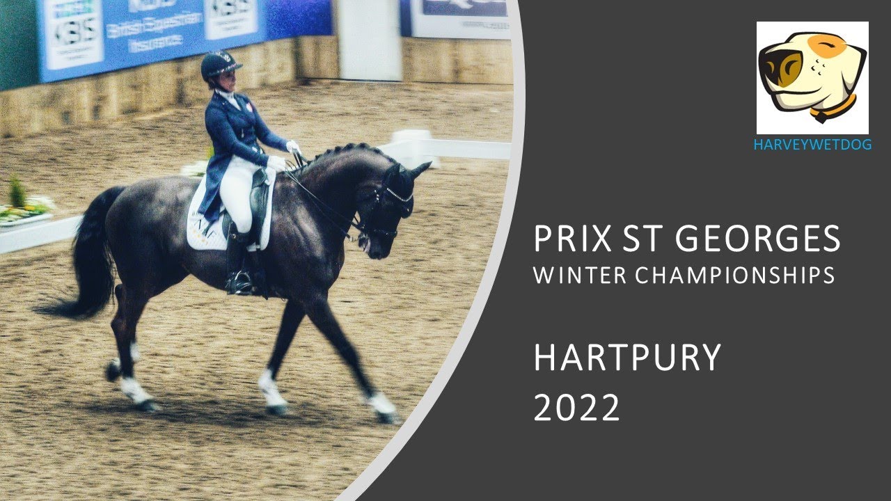 Fenella Quinn and Empire B: PSG GOLD DRESSAGE TEST HARTPURY 2022