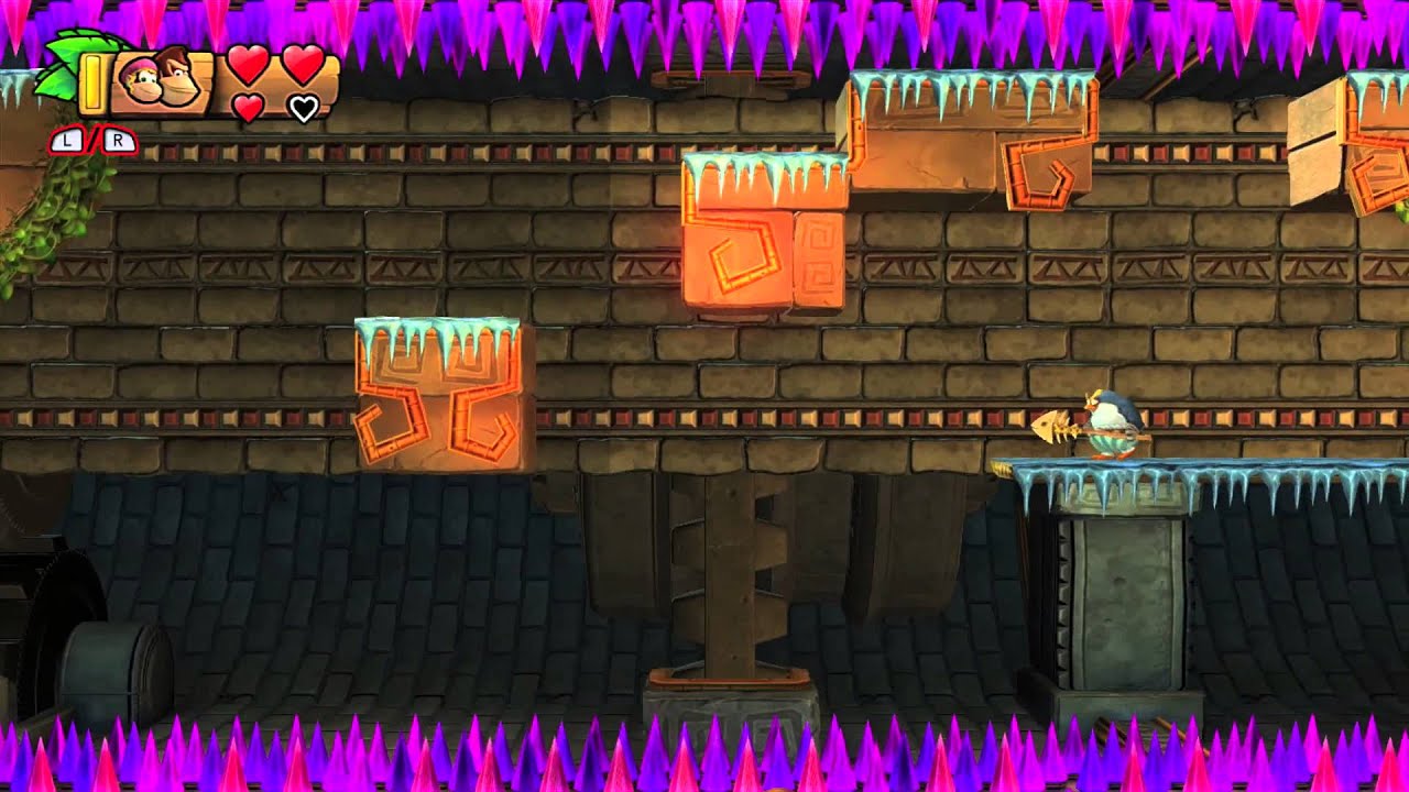 Donkey Kong Country: TF. Corre que te pincho 6-K - Gameplay - 100% puzzles y letras