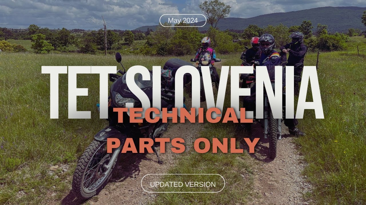 TET Slovenia | Technical parts only | Part 2 | FPV BMW F 650 GS