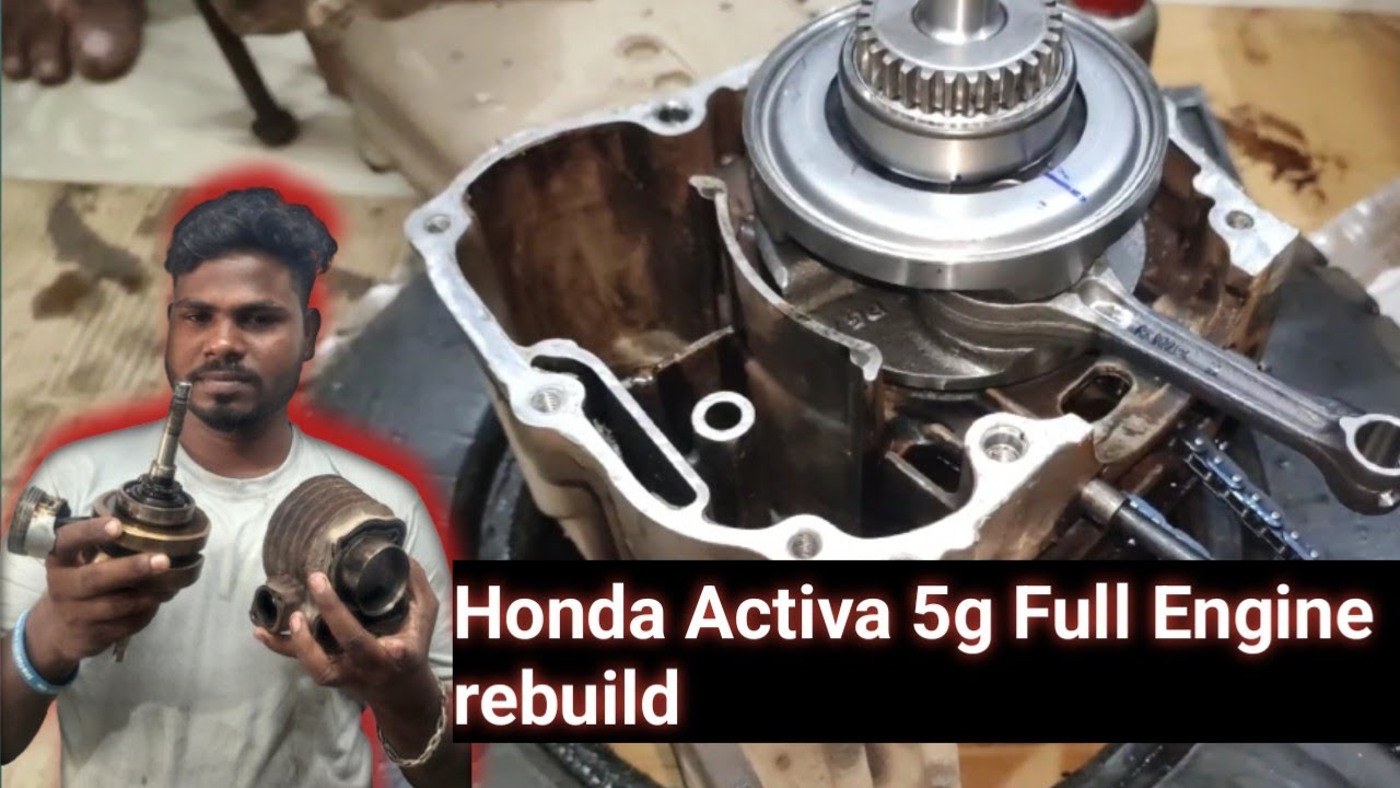 honda activa 5g full engine fitting होंडा एकटीवा 5जी फुल इंजन फिटिंग #mg01