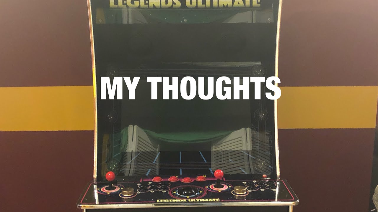 AtGames legends ultimate arcade cabinet: My thoughts
