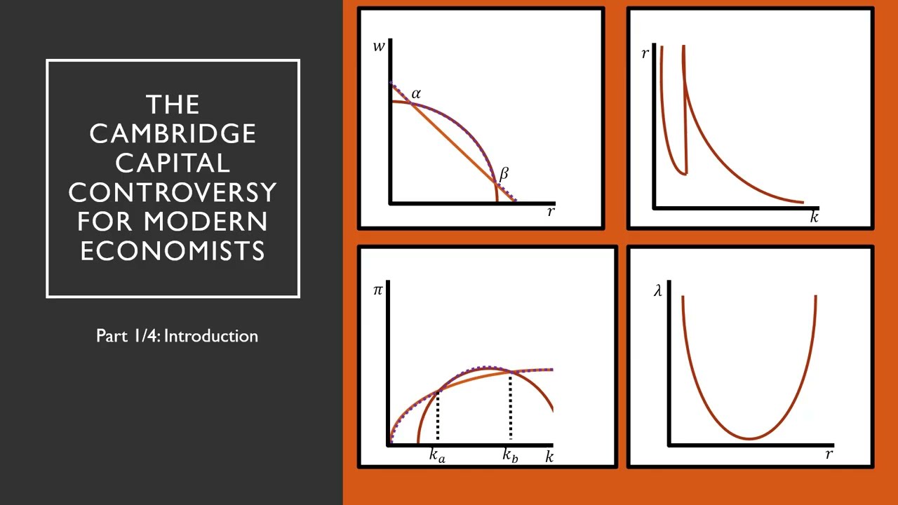 The Cambridge Capital Controversy for Modern Economists (1/4): Introduction