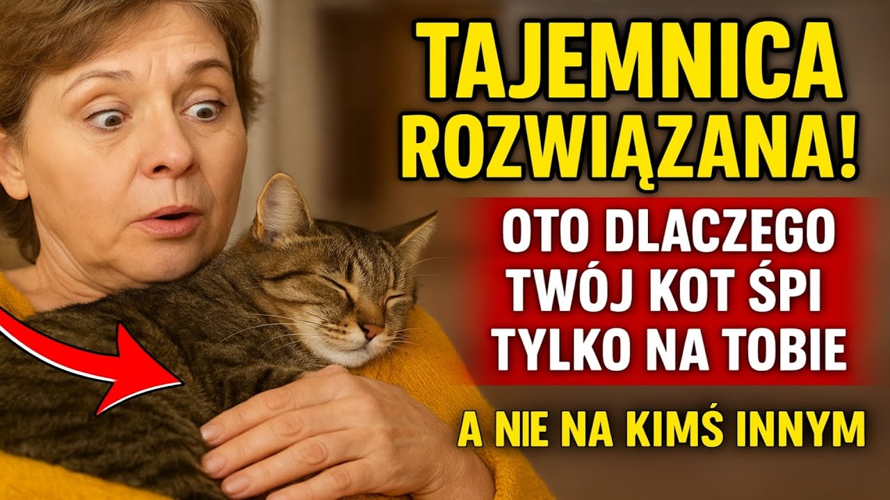 Tajemnica rozwiązana! Oto dlaczego tw&oacute;j kot śpi TYLKO na Tobie, a nie na kimś innym.