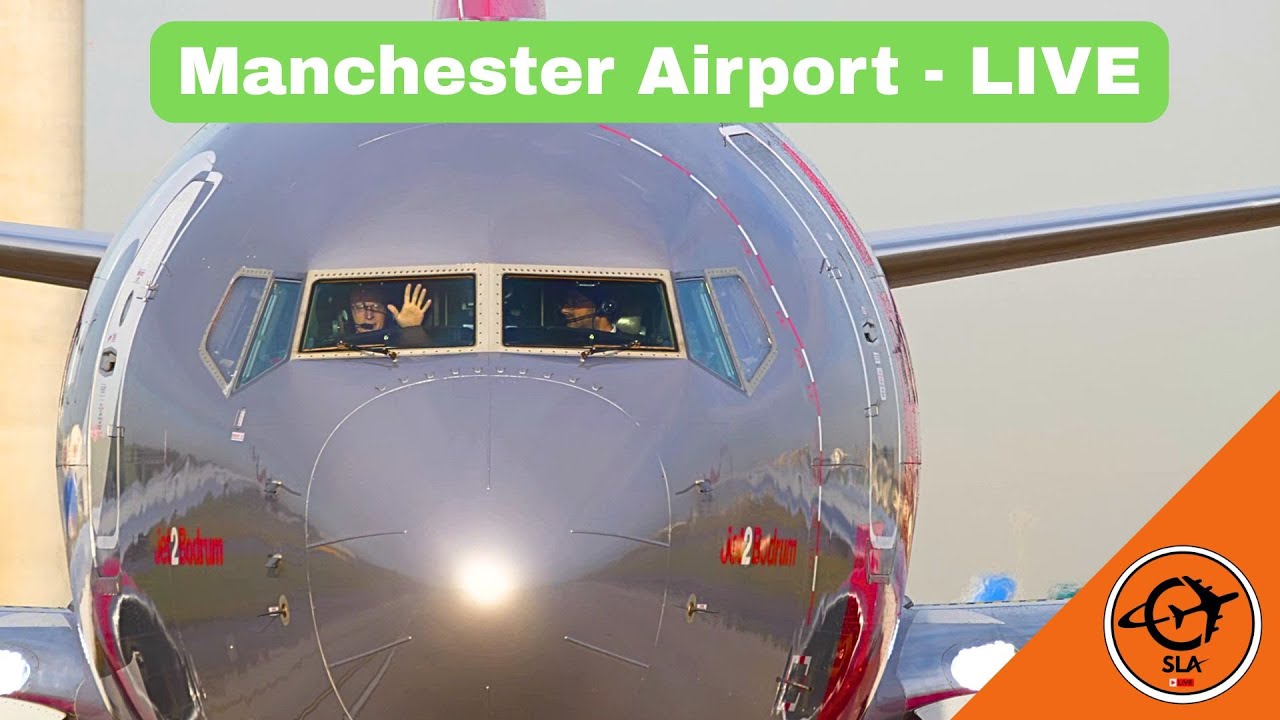 Manchester Airport  LIVE   |  Thur 18th Dec '25   |  Manchester / Ringway / EGCC
