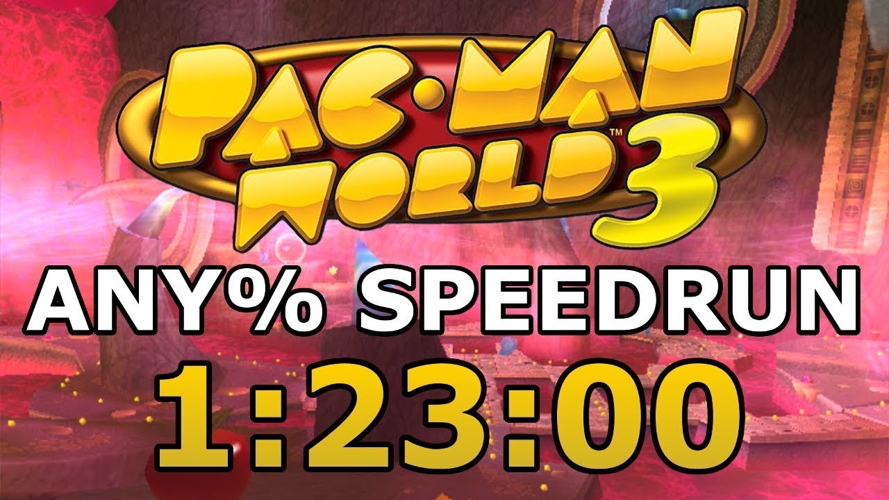 Pac-Man World 3 Any% in 1:23:00 [Commentated WR]