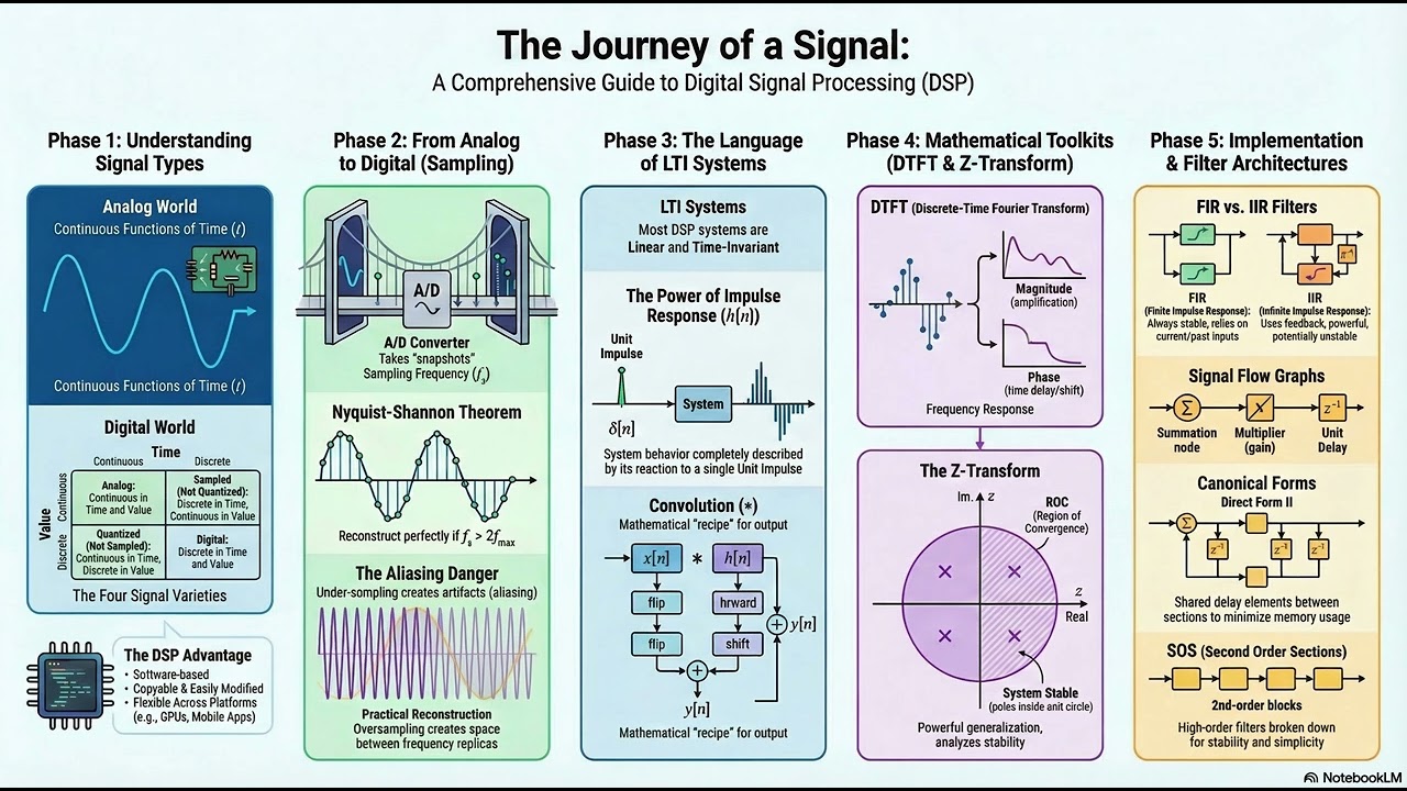 Deep Dive: Digital Signal Processing From Math To Silicon