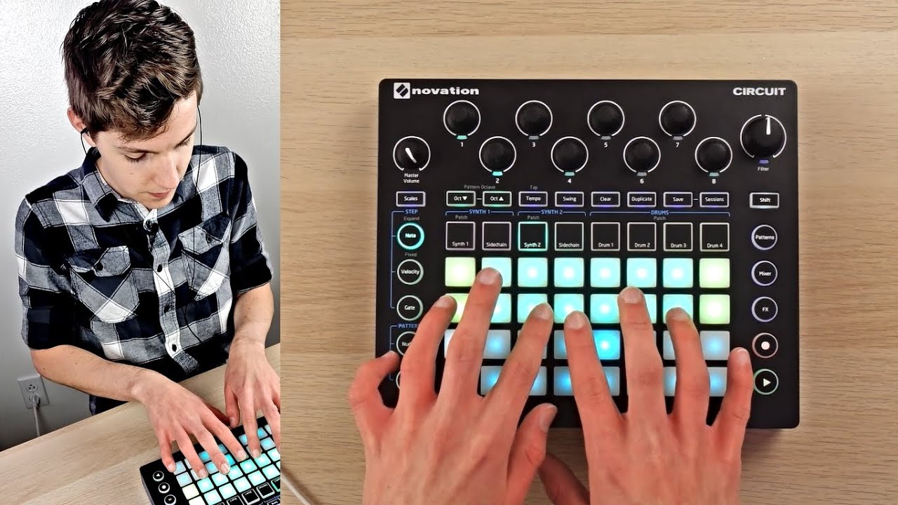 How to make Lofi Hip Hop on the Novation Circuit