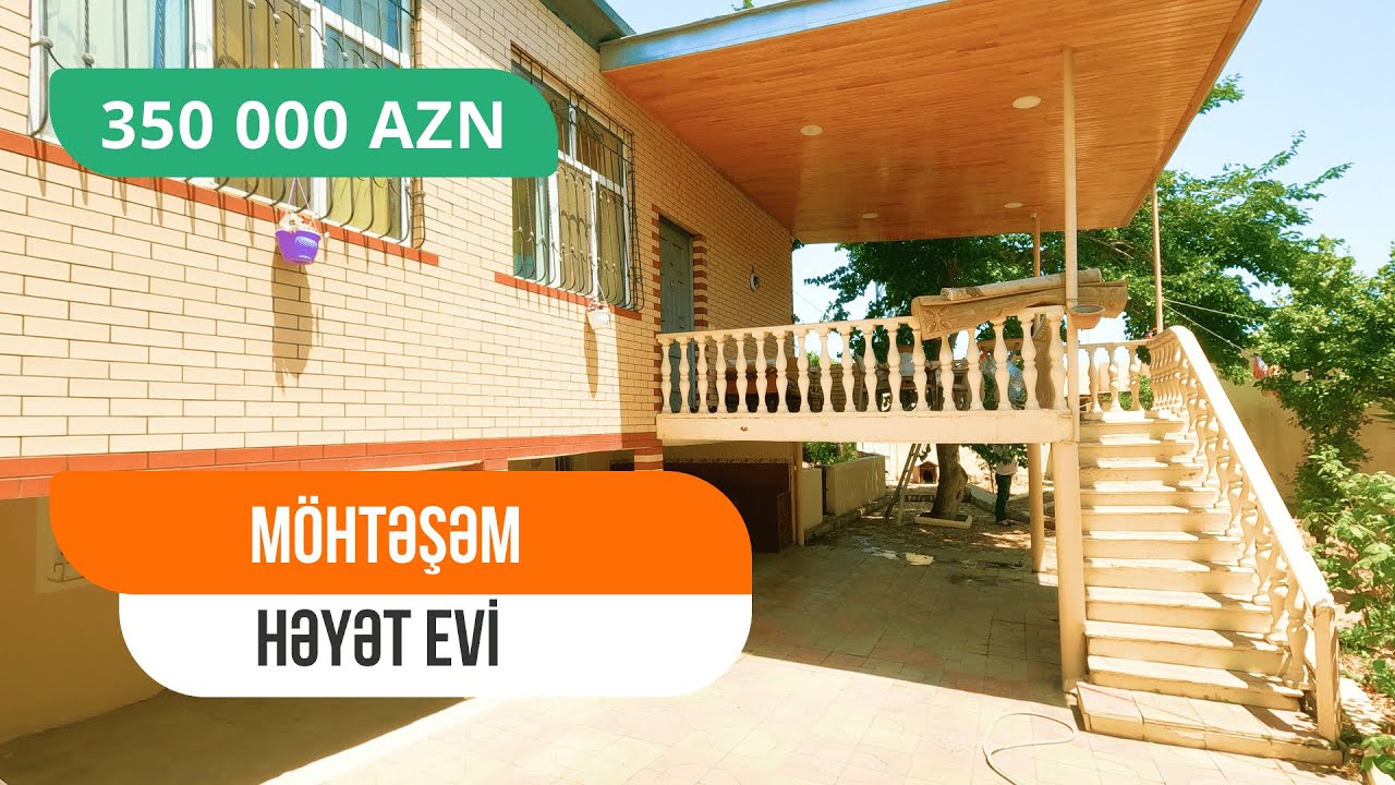 Nəsimi metrosu yaxınlığında Möhtəşəm geniş həyət evi Satılır (055) 211-83-63, (050) 317-25-26