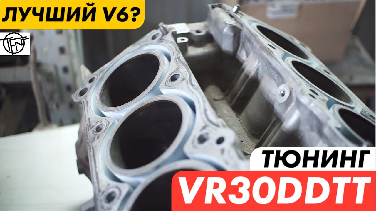 Тюнинг VR30DDTT! Двигатель Nissan Skyline 400R