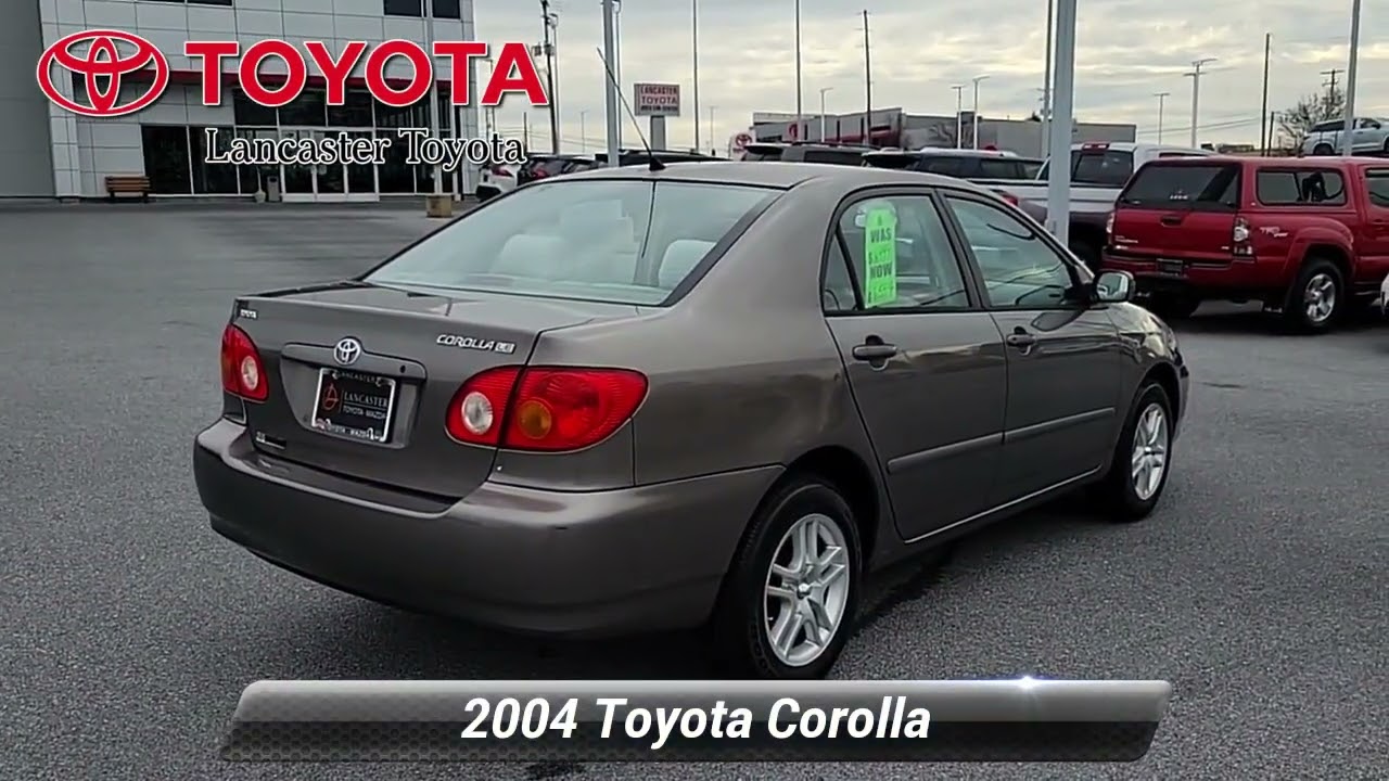 Used 2004 Toyota Corolla LE, East Petersburg, PA U21183A