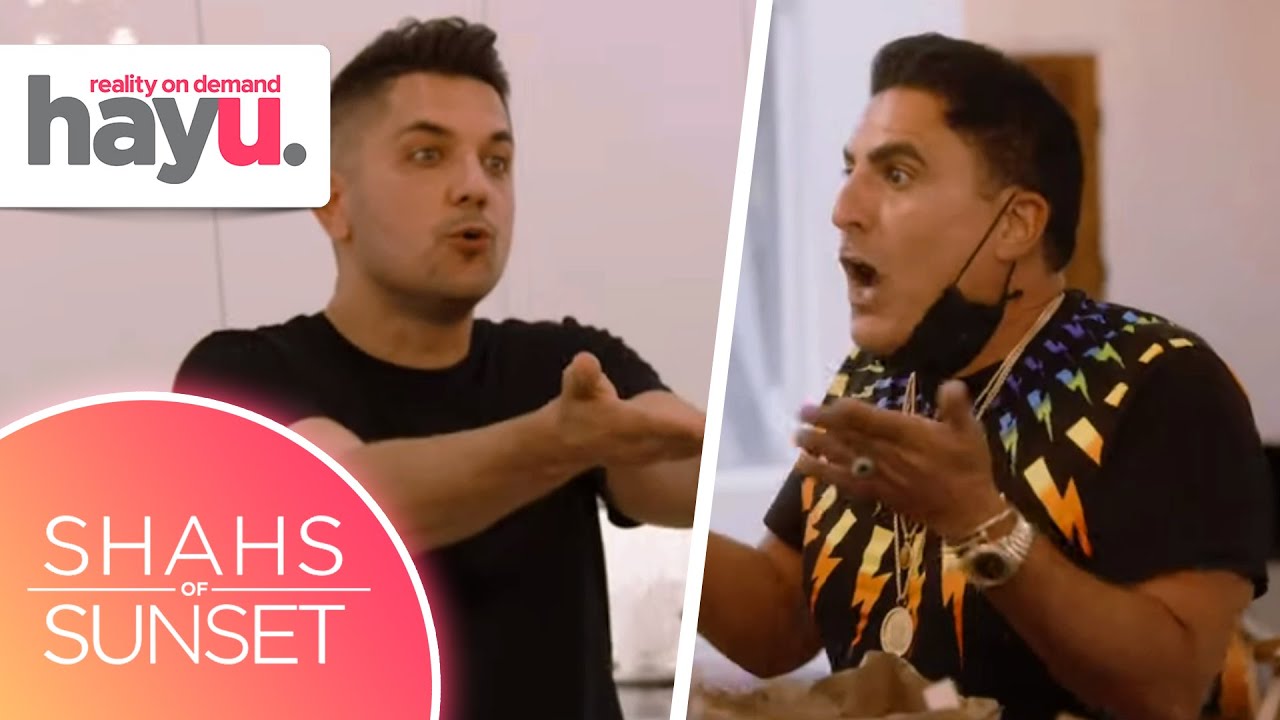 Argument Gets Real Heated Between Reza & Nema | Season 9 | Shahs Of Sunset