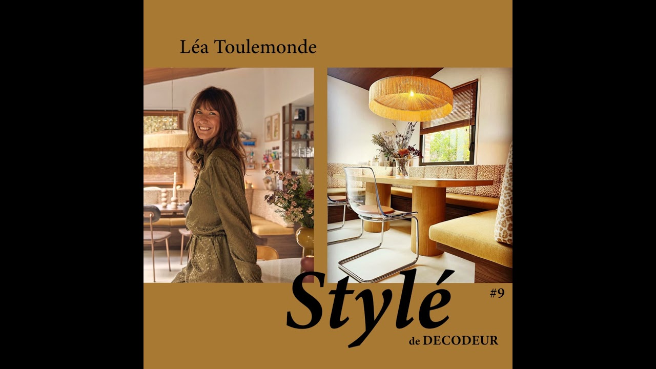 Stylé : Léa Toulemonde nous ouvre les portes de sa maison, entre vie pro et vie perso