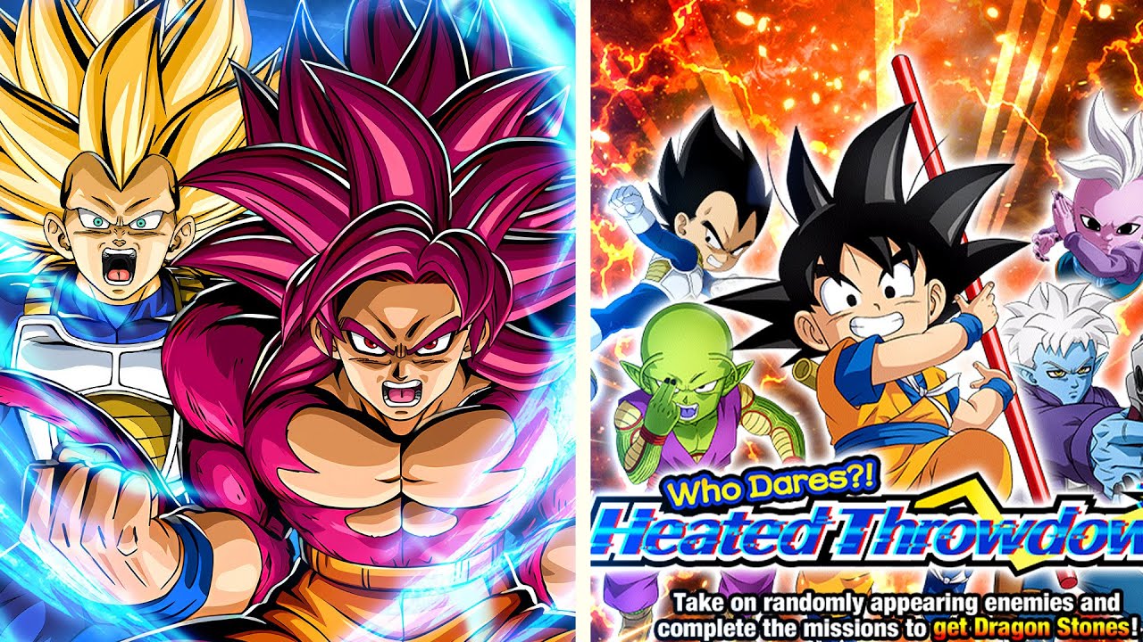ALL MISSIONS COMPLETED! WHO DARES? HEATED THROWDOWN! (Dokkan Battle)