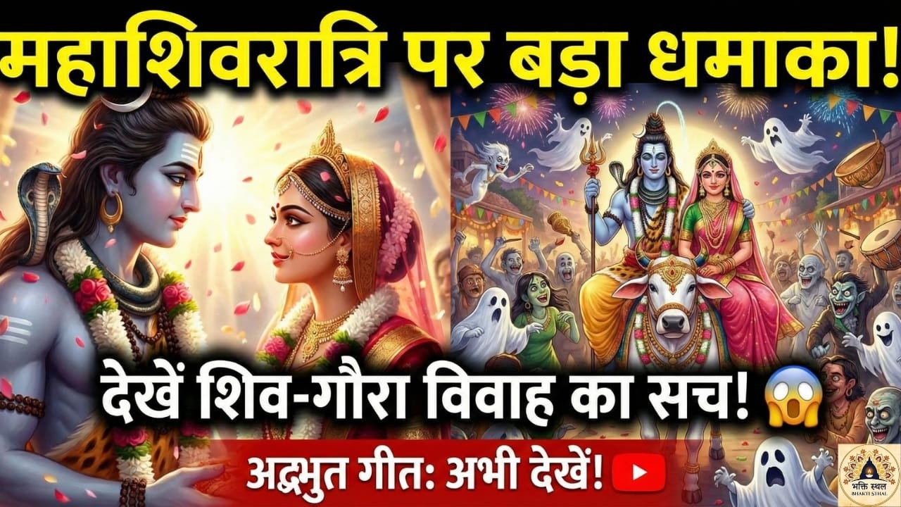 Mahashivratri Special Bhajan | दूल्हा बने त्रिपुरारी महादेव 🔱 | Shiv–Parvati Vivah  gana |shiv song
