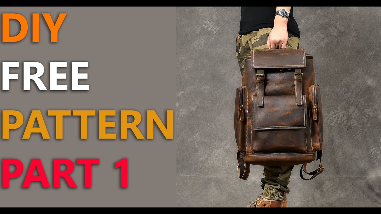 leather backpack free Pattern for -part one
