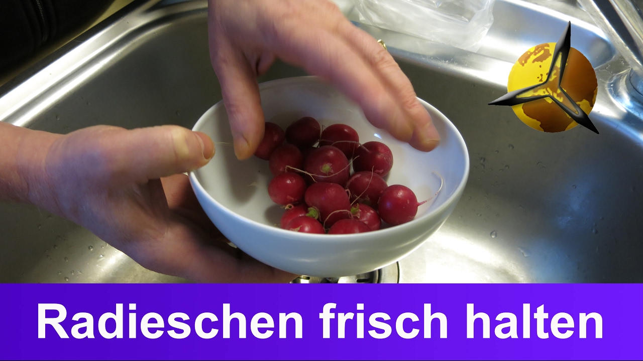 Radieschen lange frisch halten