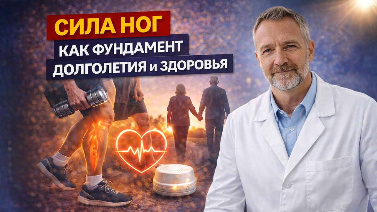 Почему мышцы ног продлевают жизнь